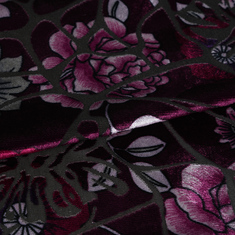 Fabraic Velvet Cóiréis Clóbhuailte spandex poileistir níolón 282 Fabraic Velvet Cóiréis Clóbhuailte spandex poileistir níolón 282
