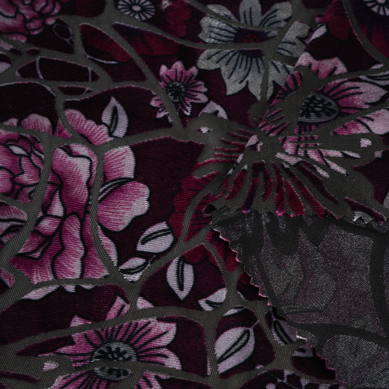 Fabraic Velvet Cóiréis Clóbhuailte spandex poileistir níolón 282 Fabraic Velvet Cóiréis Clóbhuailte spandex poileistir níolón 282